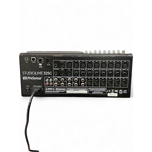 Used PreSonus Studio Live 32SC Digital Mixer