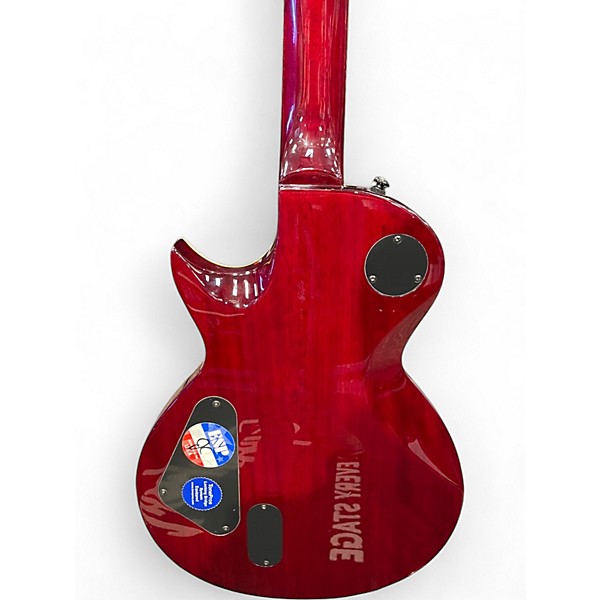 Used ESP LTD EC1000 Deluxe Wine Red Solid Body Electric Guitar