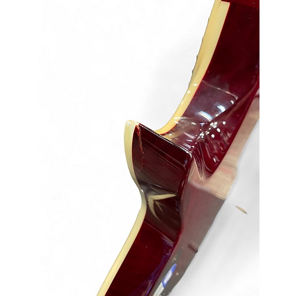 Used ESP LTD EC1000 Deluxe Wine Red Solid Body Electric Guitar