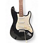 Used 1998 Fender Standard Stratocaster Black Solid Body Electric Guitar