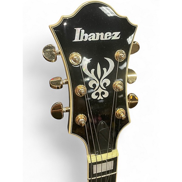 Used Ibanez AF95 Brown Sunburst Hollow Body Electric Guitar
