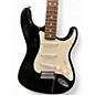 Used 2008 Fender Player Stratocaster Black Solid Body Electric Guitar