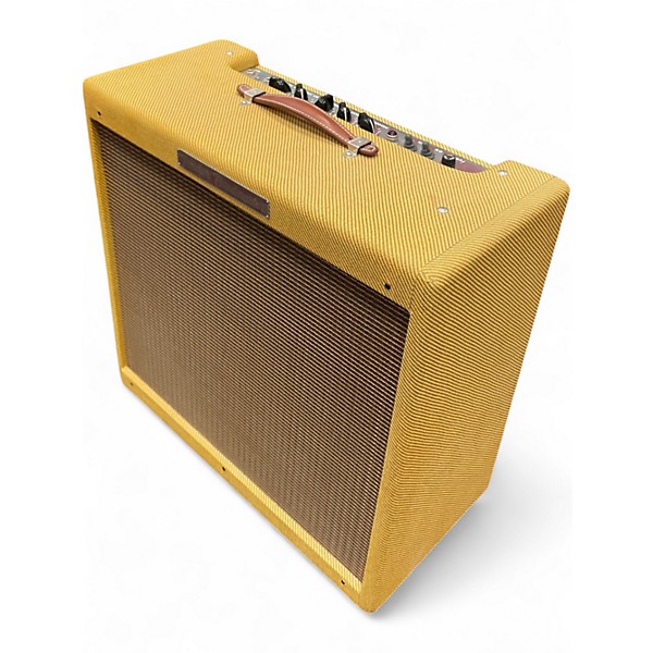 Used Fender 1957 Reissue Bandmaster 26W 3x10 Tweed Tube Guitar Combo Amp