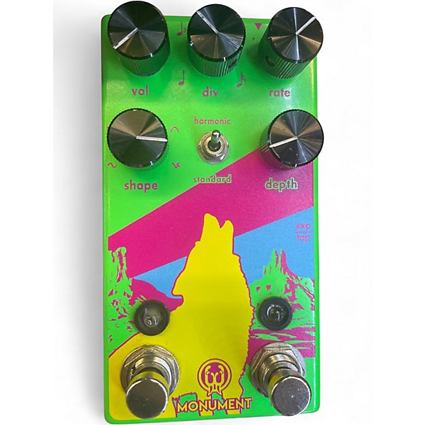 Used Walrus Audio Monument Tremolo V2 Limited Edition Neon Green Effect Pedal