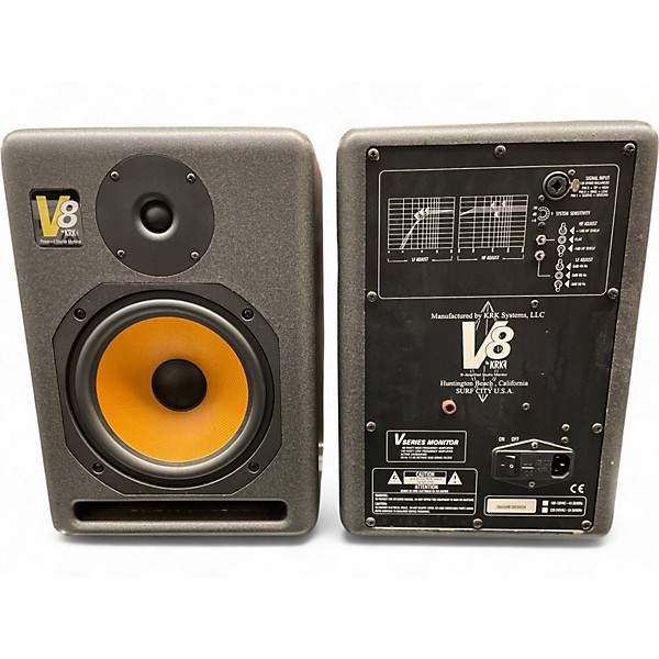 Used KRK V8 Series 1 Pair Powered Monitor