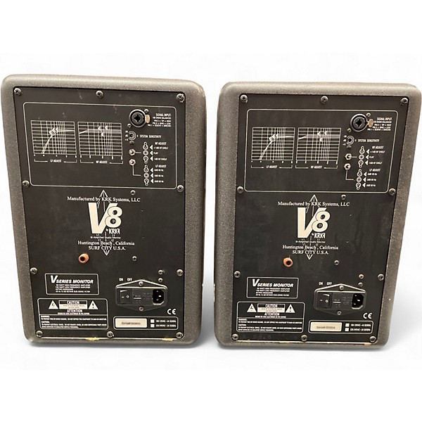 Used KRK V8 Series 1 Pair Powered Monitor