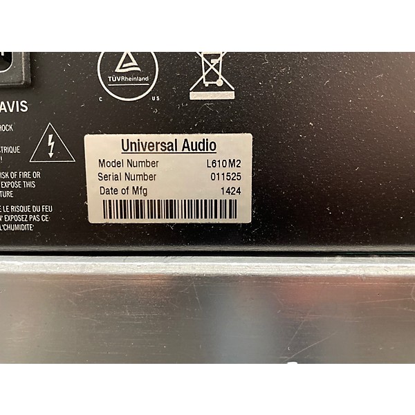 Used Universal Audio LA610 MKII Channel Strip