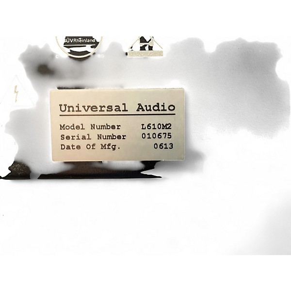 Used Universal Audio LA610 MKII Channel Strip