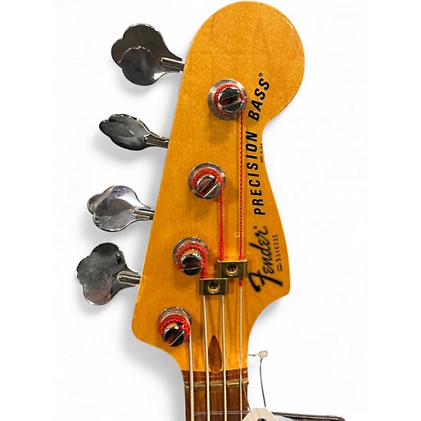 Vintage 1978 Fender PRECISION BASS Black Electric Bass Guitar