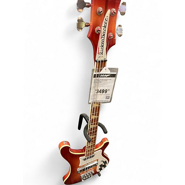 Vintage 1973 Rickenbacker 4001 Fireglo Electric Bass Guitar