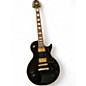 Used Epiphone LES PAUL CUSTOM ELITIST Black and Gold Solid Body Electric Guitar thumbnail