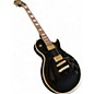 Used Epiphone LES PAUL CUSTOM ELITIST Black and Gold Solid Body Electric Guitar