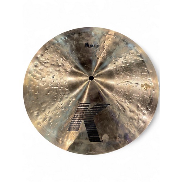 Used Zildjian 14in K Hi Hat Pair Cymbal