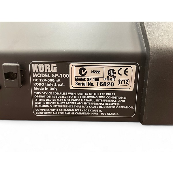 Used KORG SP-100 Digital Piano