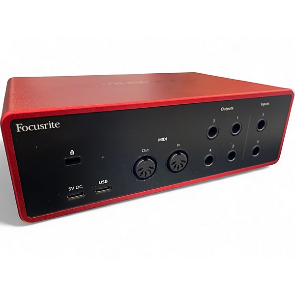 Used Focusrite 4I4 GEN 4 Audio Interface