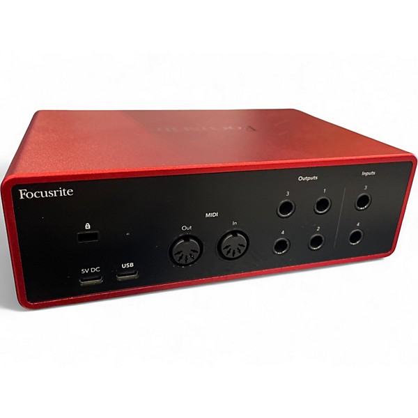 Used Focusrite 4I4 GEN 4 Audio Interface