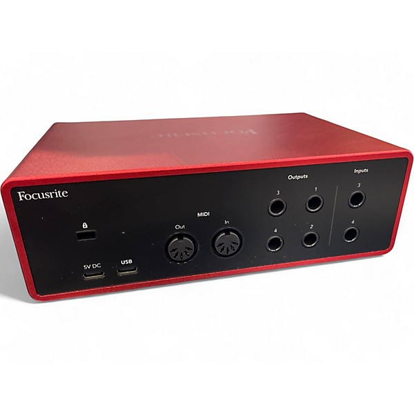 Used Focusrite 4I4 GEN 4 Audio Interface