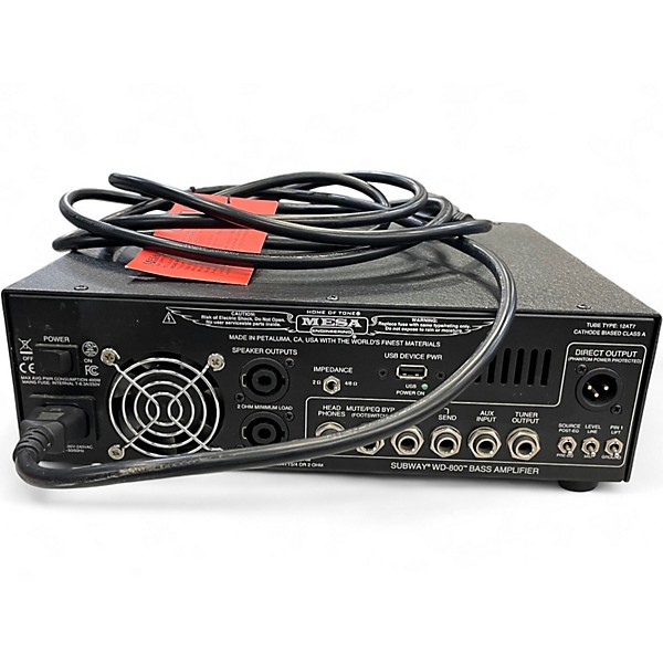 Used 2021 MESA/Boogie SUBWAY WD-800 Tube Bass Amp Head