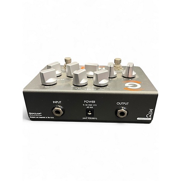 Used Genzler Amplification RE/Q DUAL FUNCTION Pedal