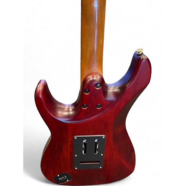 Used Ibanez SLM10 TRANS RED MATTE Solid Body Electric Guitar