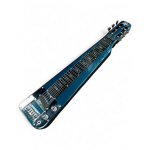Used Rogue RSL-1 Metallic Blue Lap Steel