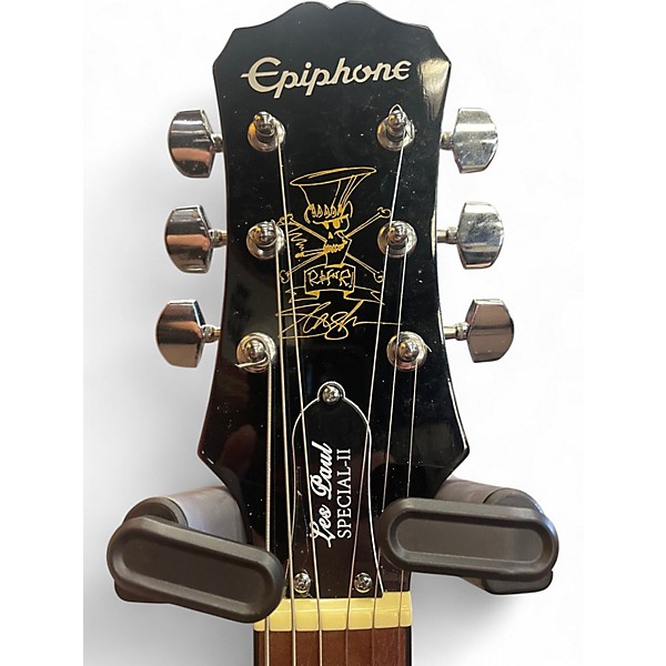 Used Epiphone Les Paul Special II Gold Top Solid Body Electric Guitar