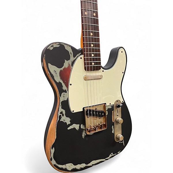 Used Fender Joe Strummer Telecaster Black Relic Solid Body Electric Guitar