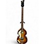 Used Hofner 63' Vintage 500/1 Left-handed Sunburst Electric Bass Guitar thumbnail