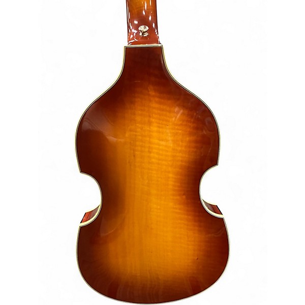 Used Hofner 63' Vintage 500/1 Sunburst Electric Bass Guitar