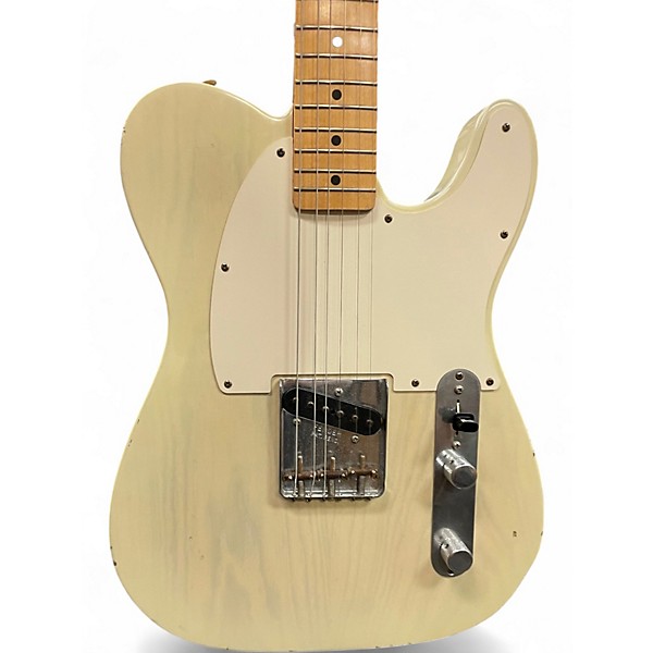 Used Fender 59' Esquire Relic Dirty Blonde Solid Body Electric Guitar