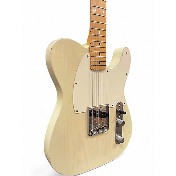 Used Fender 59' Esquire Relic Dirty Blonde Solid Body Electric Guitar