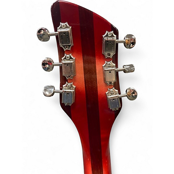 Used Rickenbacker 355 Rose Morris Fireglo Hollow Body Electric Guitar