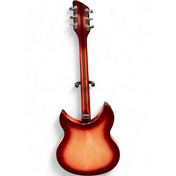 Used Rickenbacker 355 Rose Morris Fireglo Hollow Body Electric Guitar