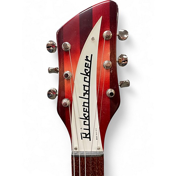 Used Rickenbacker 355 Rose Morris Fireglo Hollow Body Electric Guitar