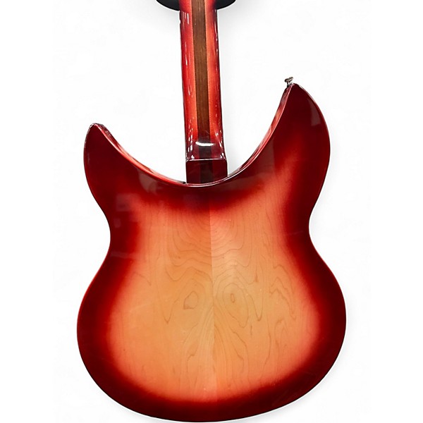 Used Rickenbacker 355 Rose Morris Fireglo Hollow Body Electric Guitar