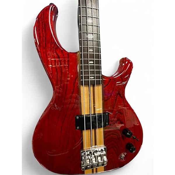 Vintage 1982 Aria Pro Ii SB R60 RED Electric Bass Guitar