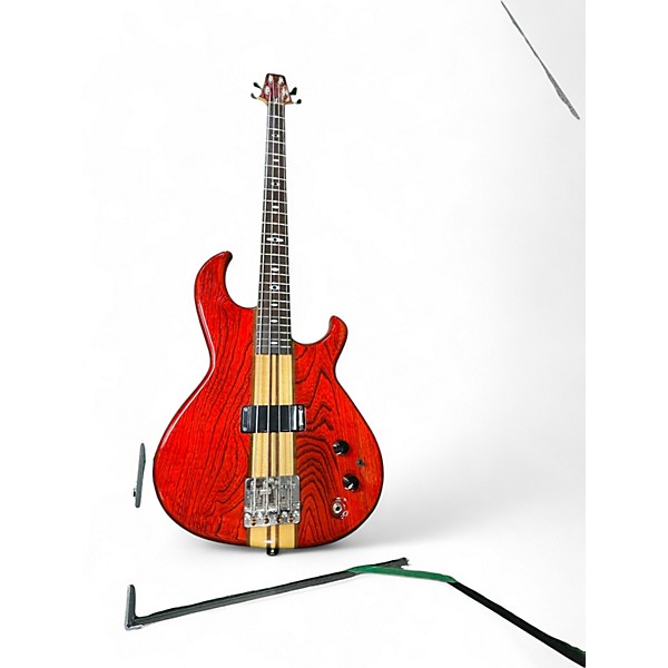Vintage 1982 Aria Pro Ii SB R60 RED Electric Bass Guitar