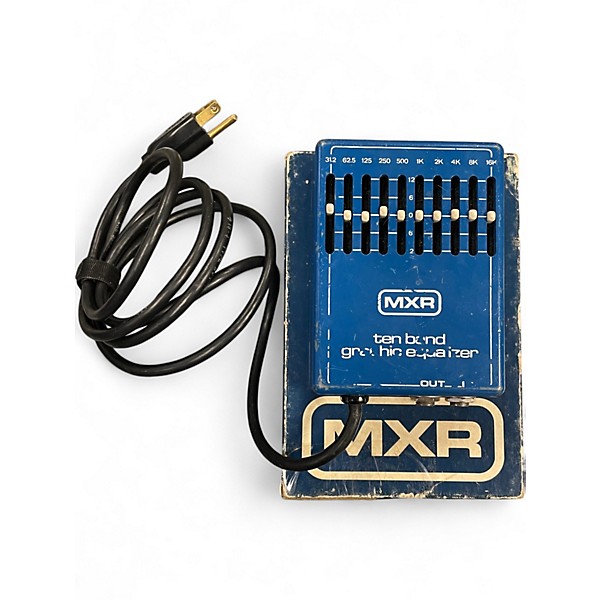 Used 1980s MXR TEN BAND GRAPHIC EQUALIZER Pedal