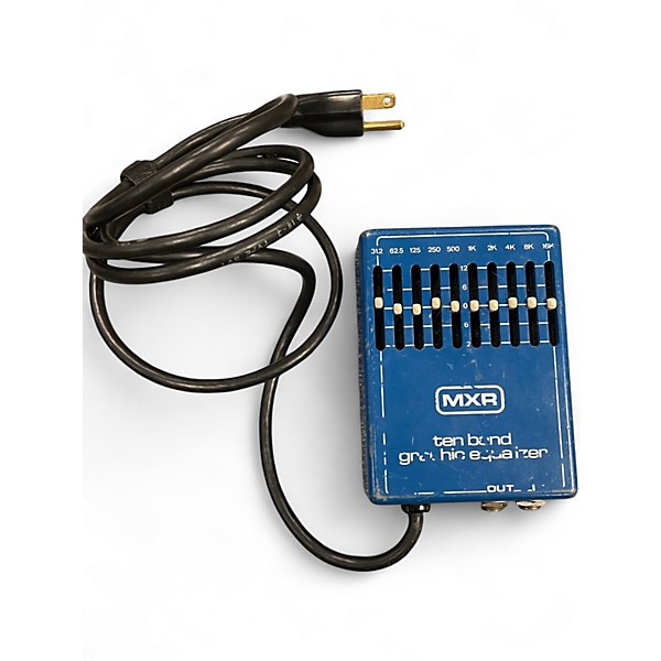 Used 1980s MXR TEN BAND GRAPHIC EQUALIZER Pedal