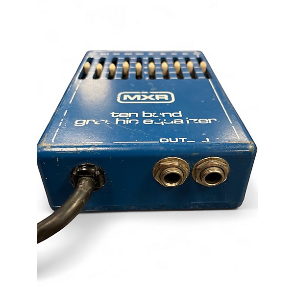 Used 1980s MXR TEN BAND GRAPHIC EQUALIZER Pedal