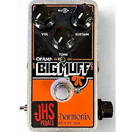 Used Electro-Harmonix OP AMP BIG MUFF WITH JHS PUMPKIN PATCH MOD Effect Pedal