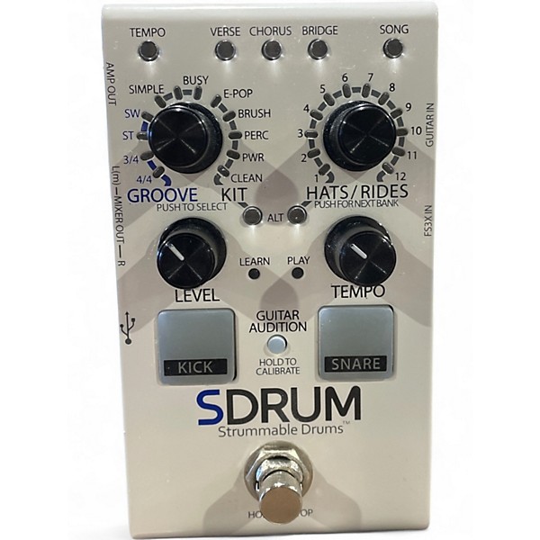 Used DigiTech STRUMMABLE DRUMS Effect Pedal