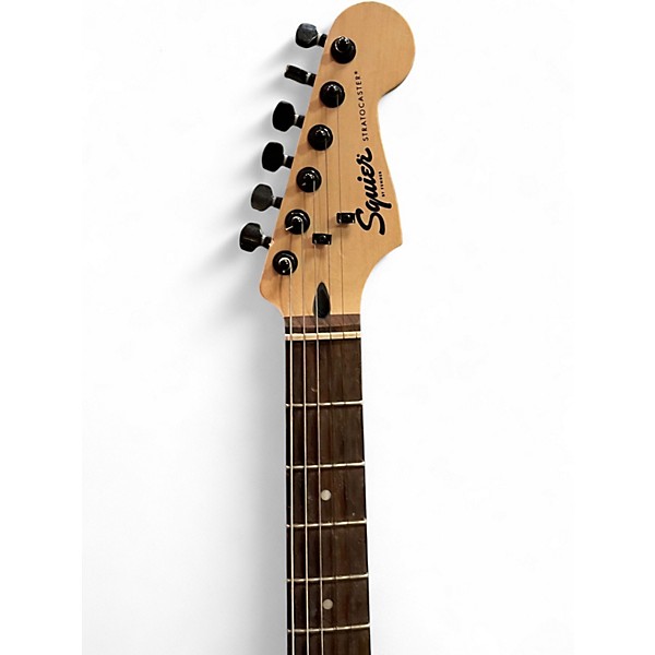 Used Squier Bullet Strat HT HSS Black Midnight Solid Body Electric Guitar