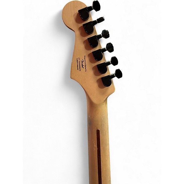 Used Squier Bullet Strat HT HSS Black Midnight Solid Body Electric Guitar