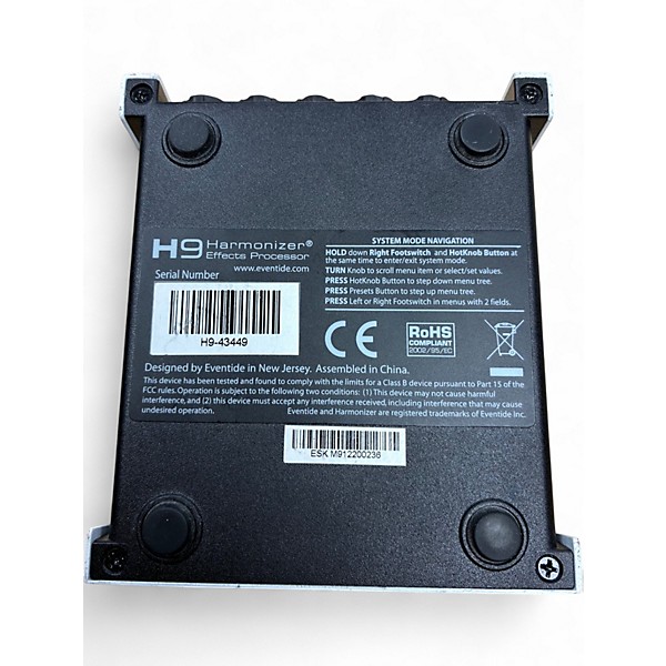 Used Eventide H9 MAX Stereo Delay Effect Pedal