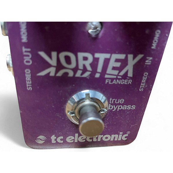 Used TC Electronic Vortex Flanger Effect Pedal