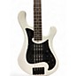 Used Dean HillsborO SATIN WHITE Electric Bass Guitar