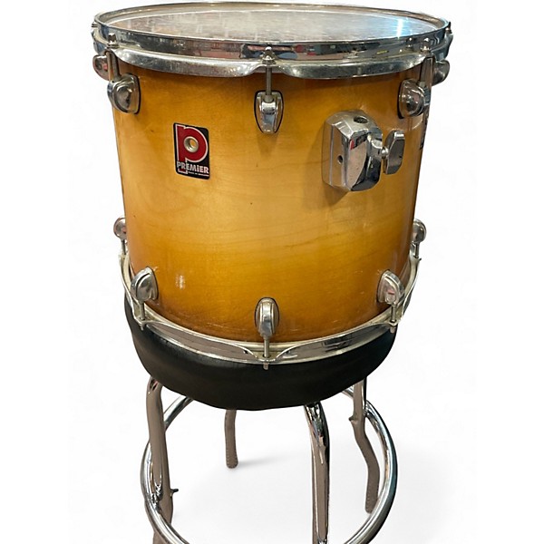 Vintage 1990s Premier 4 Piece Artist Maple Maple Drum Kit