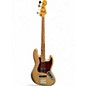 Used 2022 Fender Vintera 60s Jazz Bass Fire Mist Gold Electric Bass Guitar thumbnail