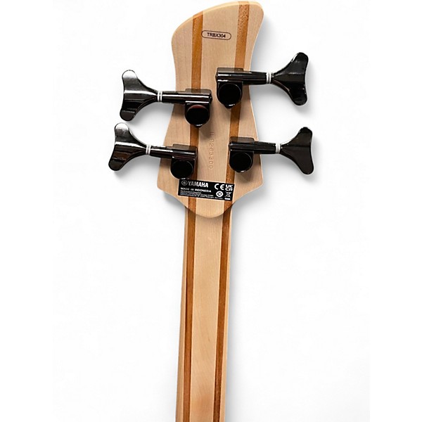 Used Yamaha TRBX304 Blue Electric Bass Guitar